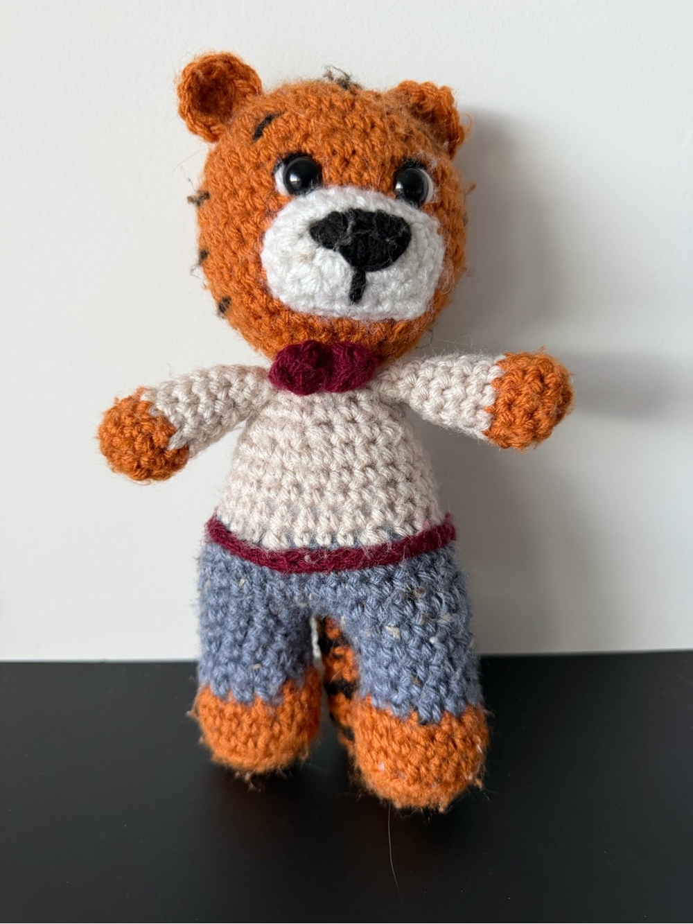 Handmade Crochet Tiger Plush